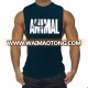 Stylish workout tank tops men fitness vest Bodybuilding Gym Tank Tops sleeveless fitness shirt custom