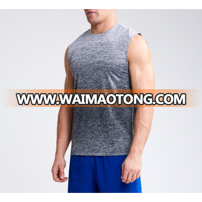 OEM custom fitness wear men open side tank top drop armhole tank top low cut tank tops