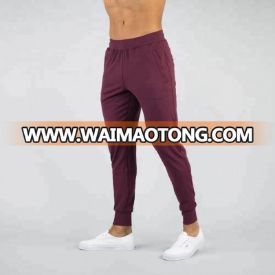 custom logo slim fit cotton men jogger pant running sweat pant tracksuit bottom